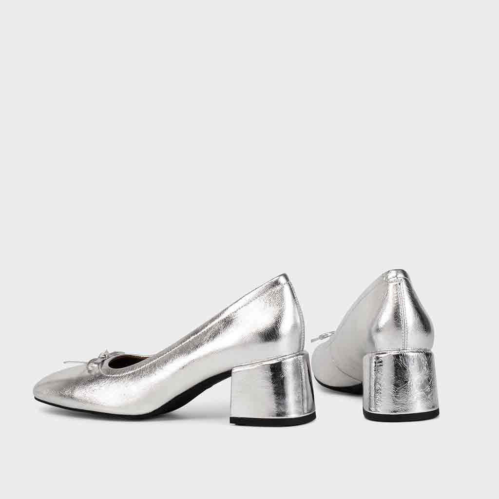 Addison Pump - Silver - Sole Food - 3