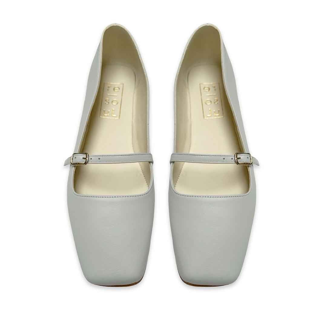 Alta II Flat - Light Grey - Sole Food - 3