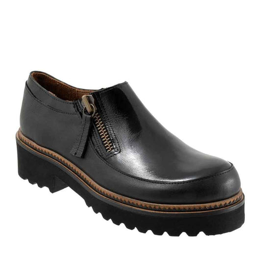 Amelia Slip - on Shoe - Black Patent - Sole Food - 2