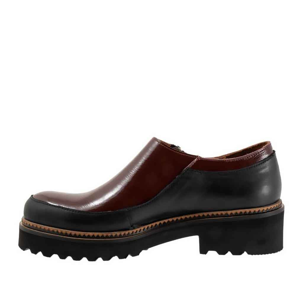 Amelia Slip - on Shoe - Burgundy Patent - Sole Food - 4