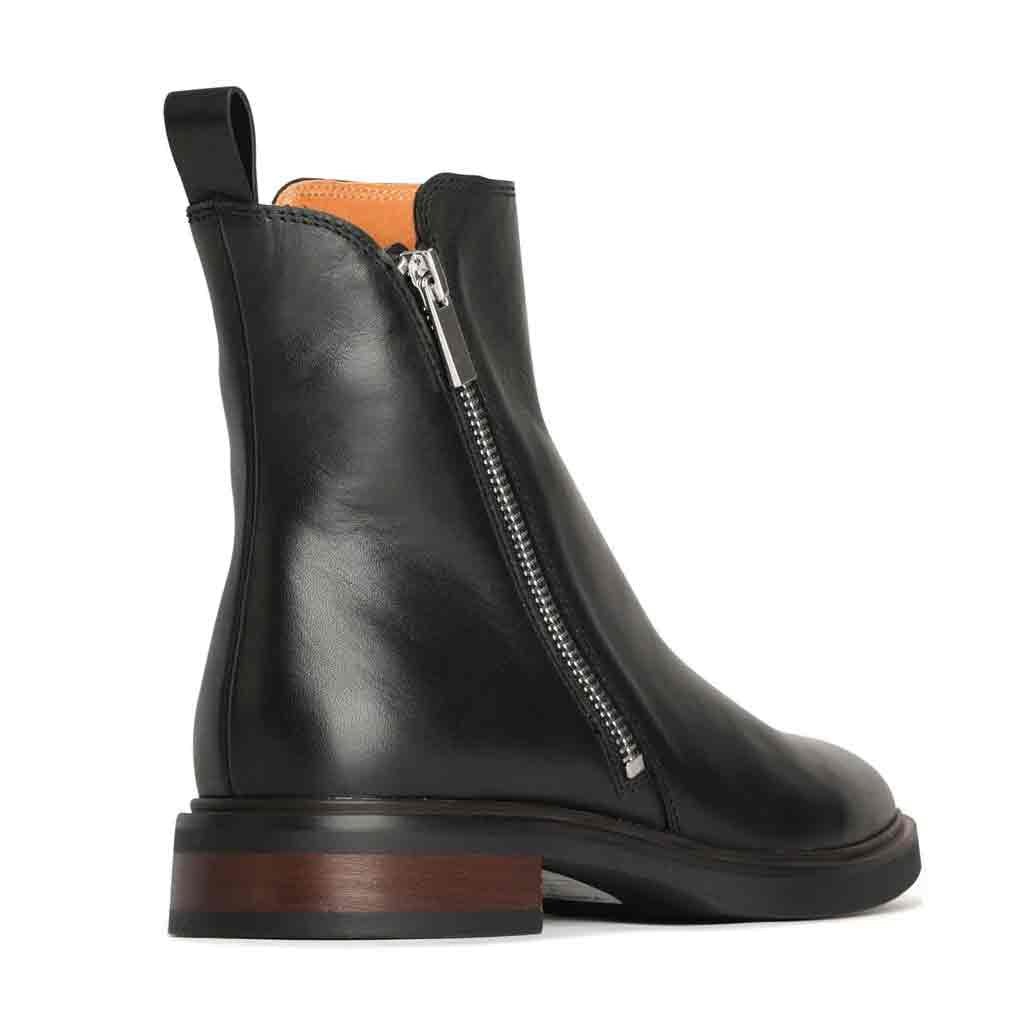 Blaine Double Zip Boot - Black - Sole Food - 4