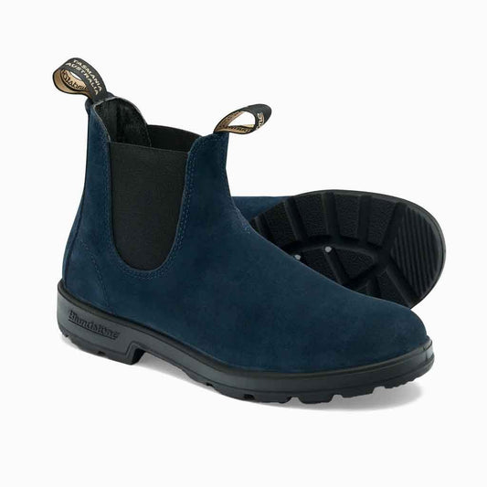 Blundstone Chelsea Suede Boot - Navy - Sole Food - 2