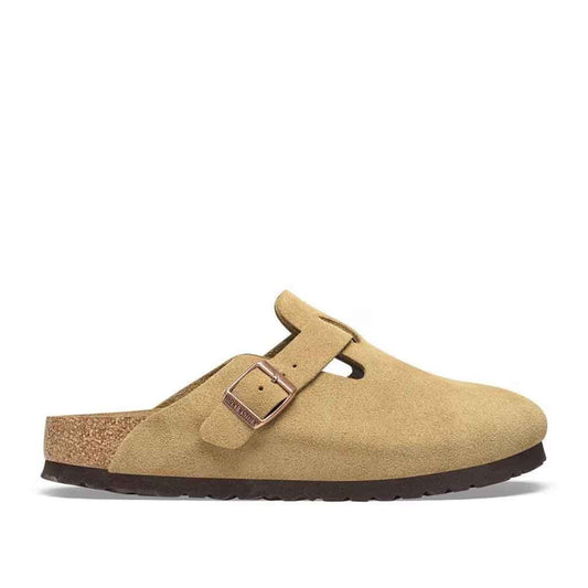 Boston Clog - Latte Suede - Sole Food - 1