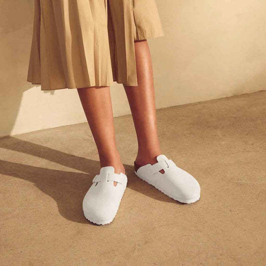 Boston SFB - White Suede - Sole Food - 2