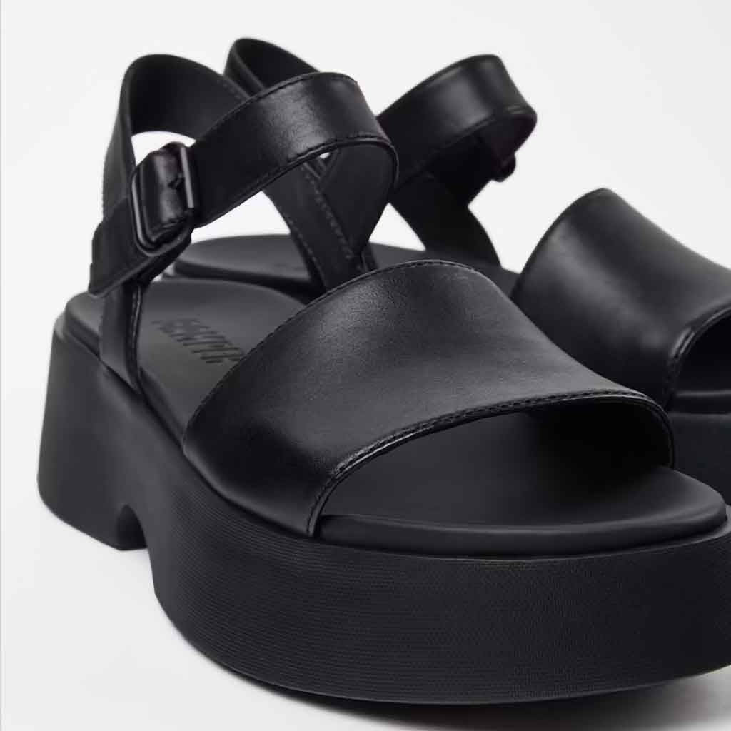 Camper Classic Tasha Sandal - Black - Sole Food - 4