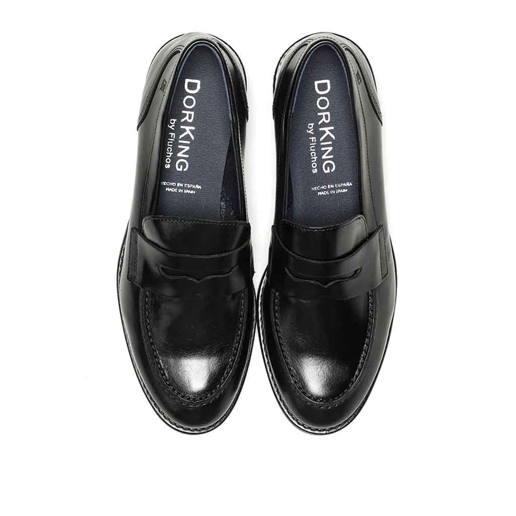 Dorking Harvard Loafer - Black - Sole Food - 3