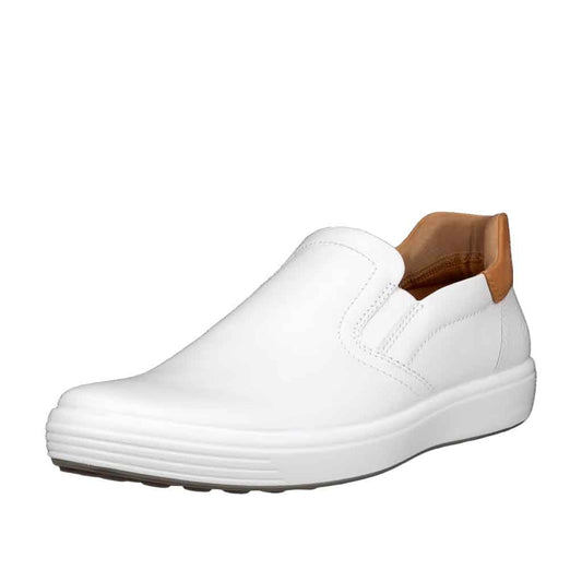 Ecco Soft 7 Slip On V2 - White - Sole Food - 2