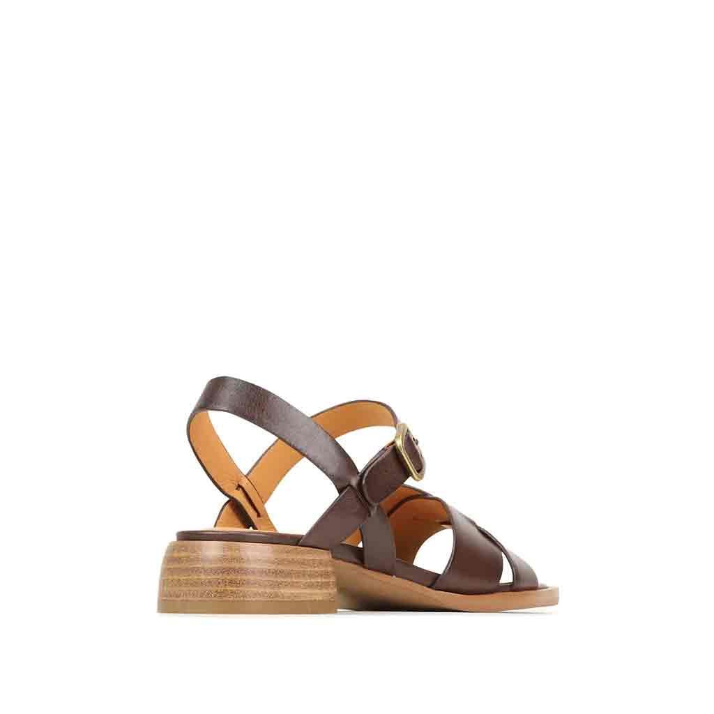 Eos Tega Sandal - Brown - Sole Food - 3