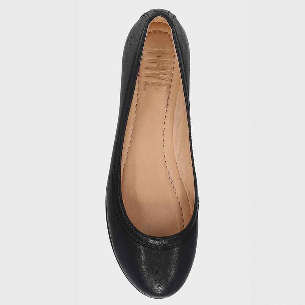 Frye Carson Ballet Flat - Black - Sole Food - 4