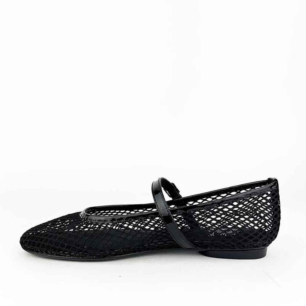 Grace Perth Mesh Flat - Black - Sole Food - 3
