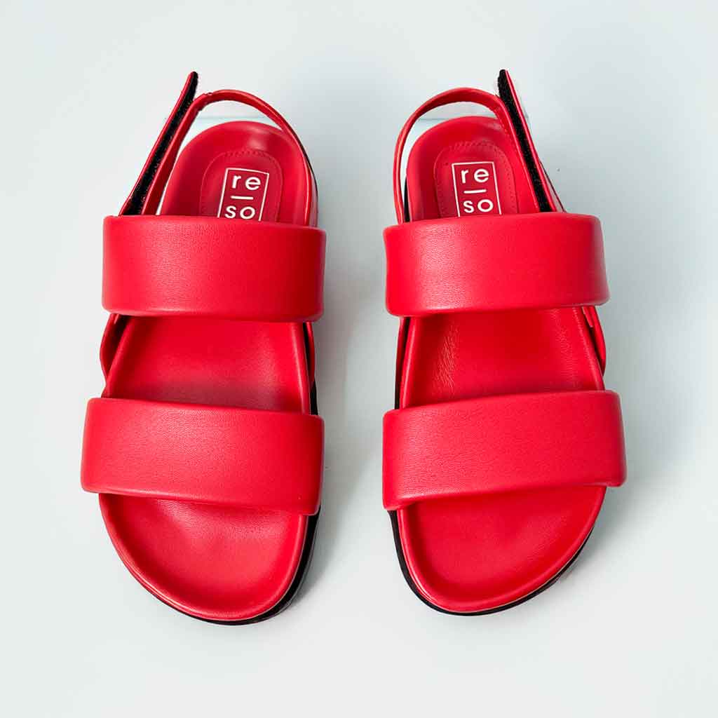Hannah Sandal - Red - Sole Food - 4