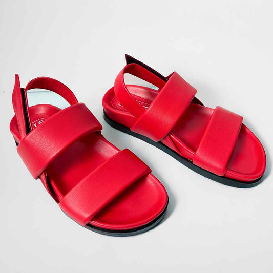 Hannah Sandal - Red - Sole Food - 2