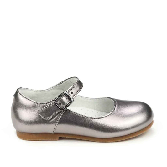 L'amour Rebecca Flat - Pewter - Sole Food - 1
