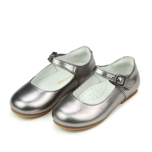 L'amour Rebecca Flat - Pewter - Sole Food - 2