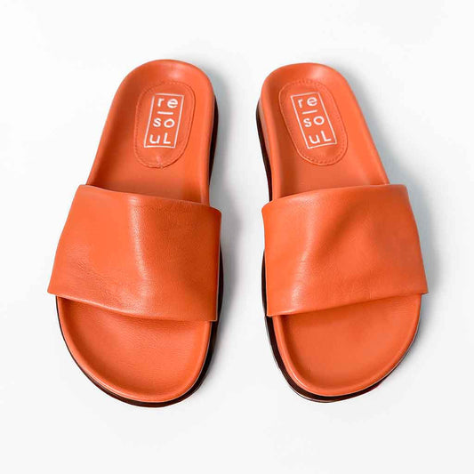 Madison Sandal - Orange - Sole Food - 2