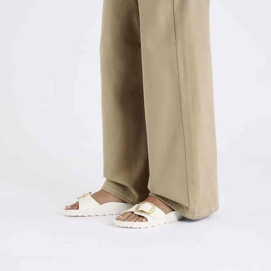 Madrid Big Buckle EVA - Eggshell - Sole Food - 2