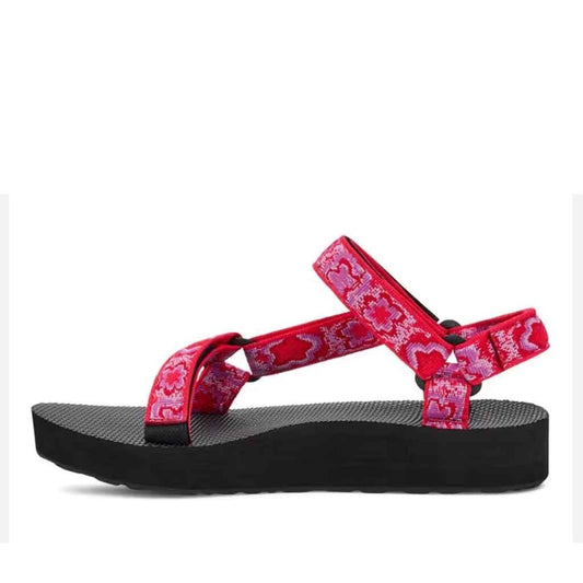 Midform Universal Sandal - Red Multi - Sole Food - 2