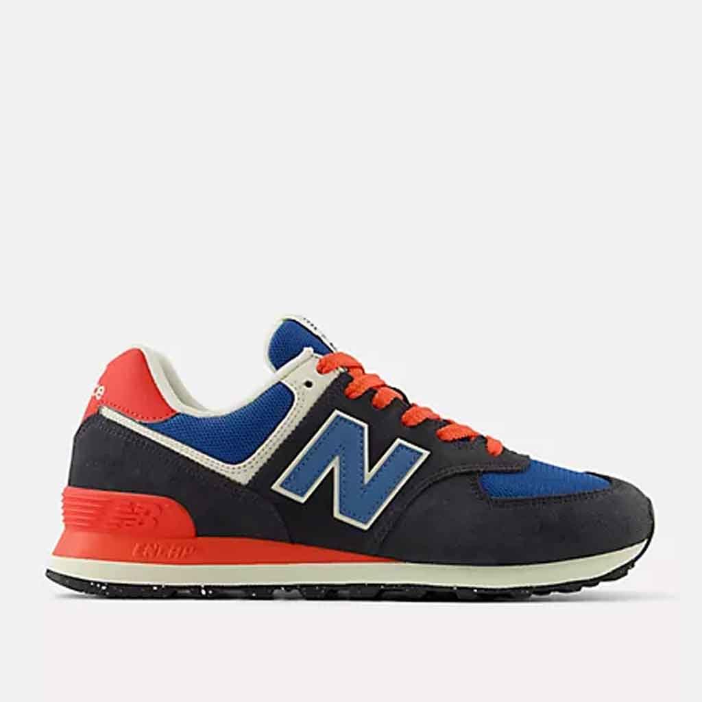 New Balance 574 Sneaker for Men Black Blue