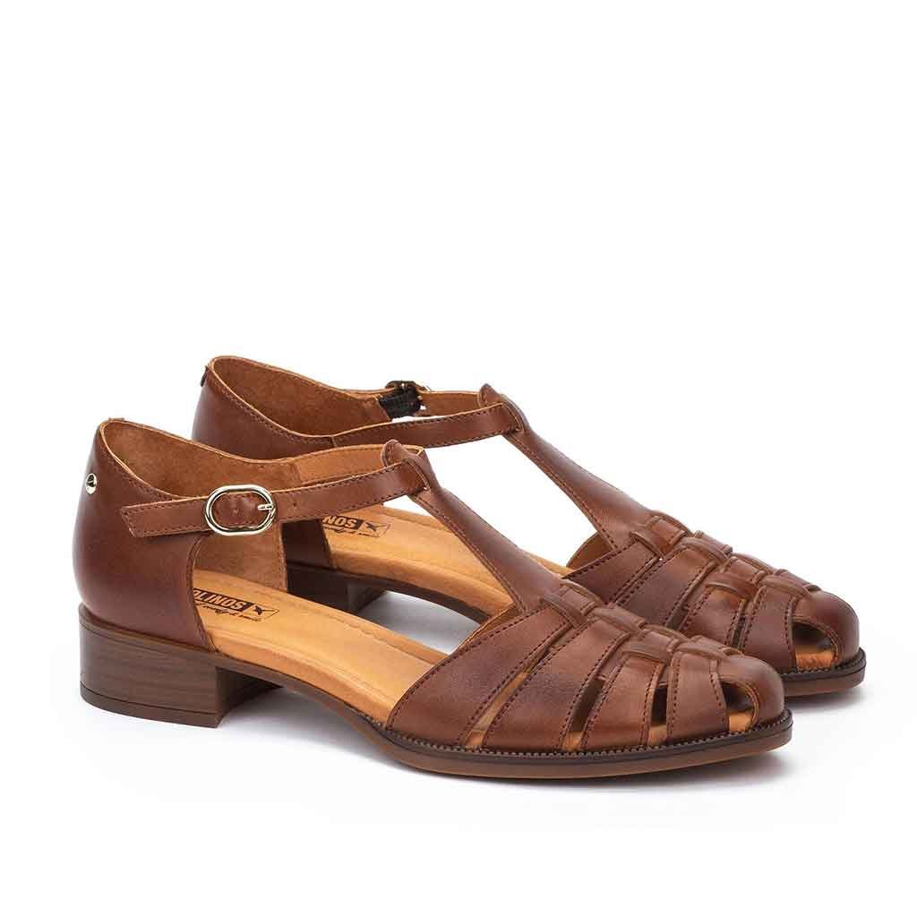 Pikolinos Valencia Fisherman Sandal - Brown - Sole Food - 2
