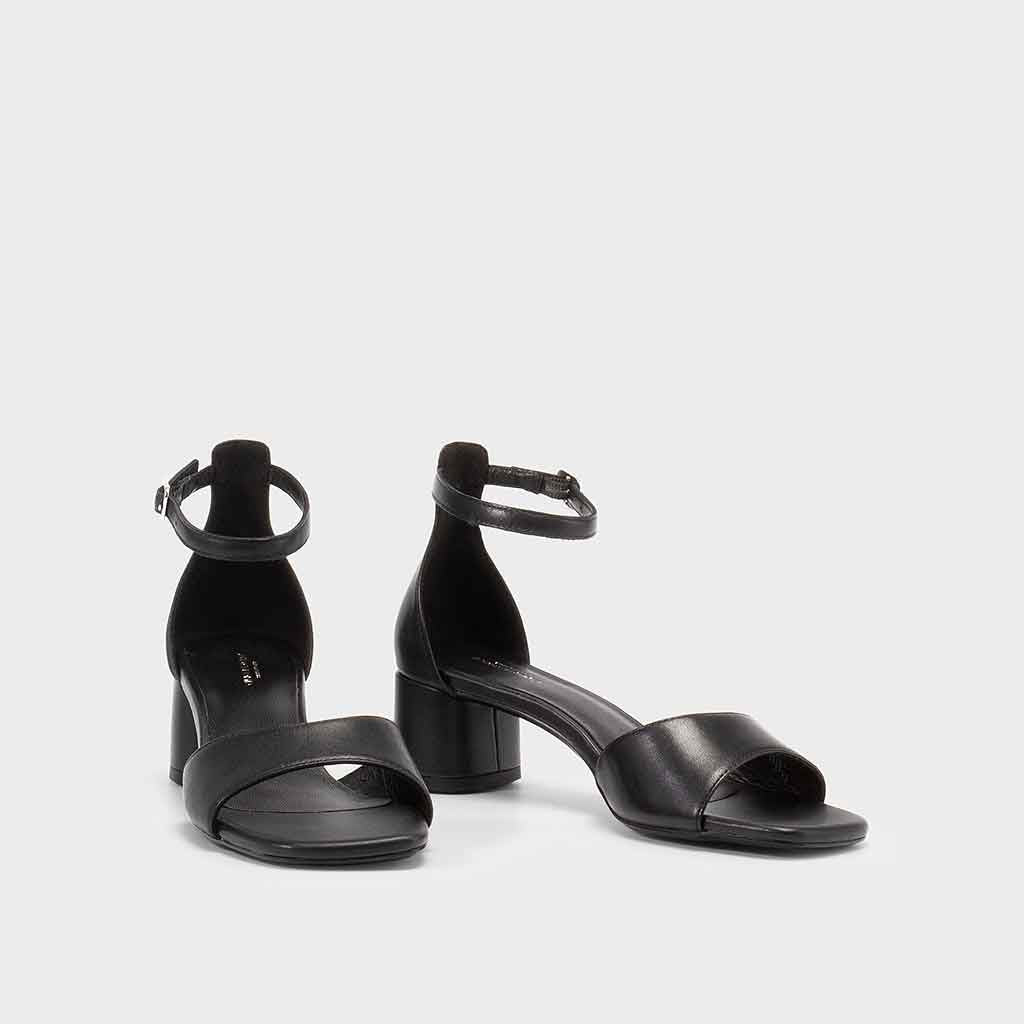 Piper Heel Sandal - Black - Sole Food - 4