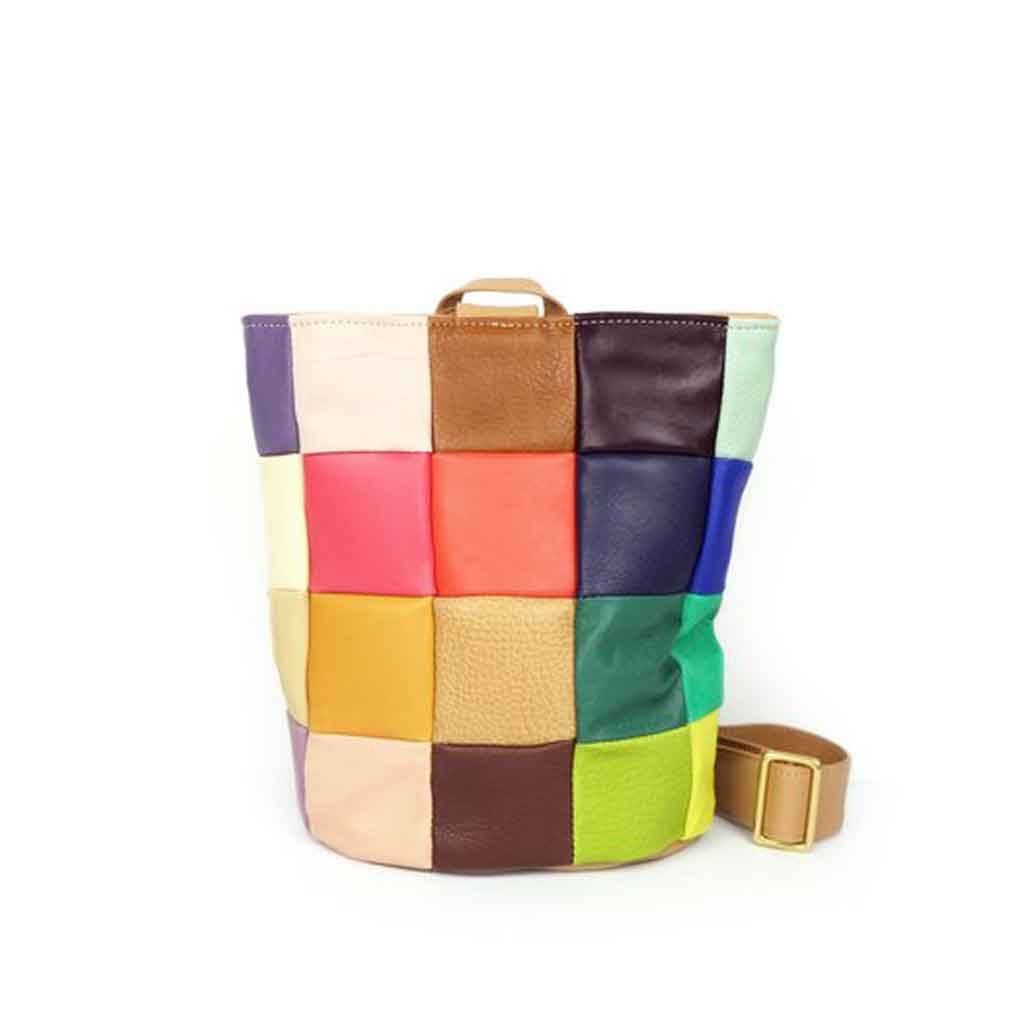 Patchwork sling bag best sale