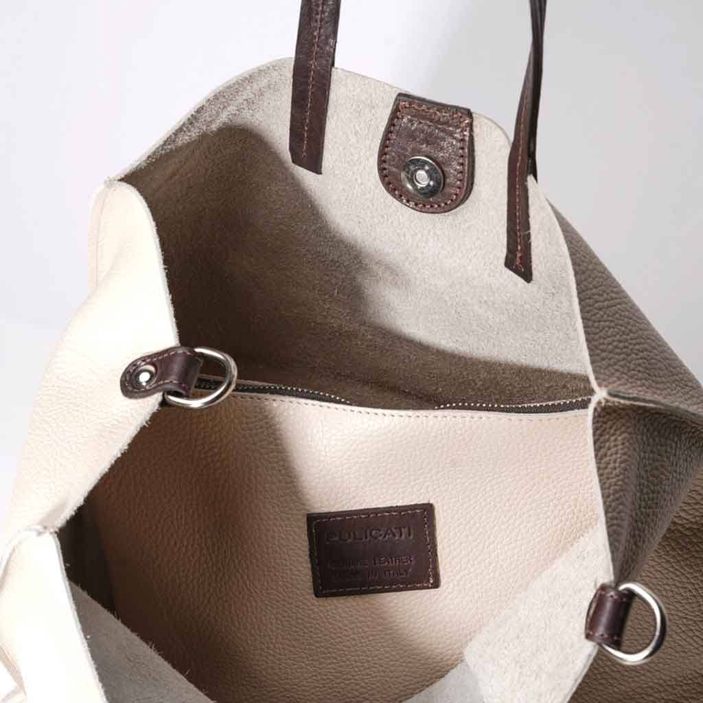 Pulicati Pearl Tote - Silver - Sole Food - 4