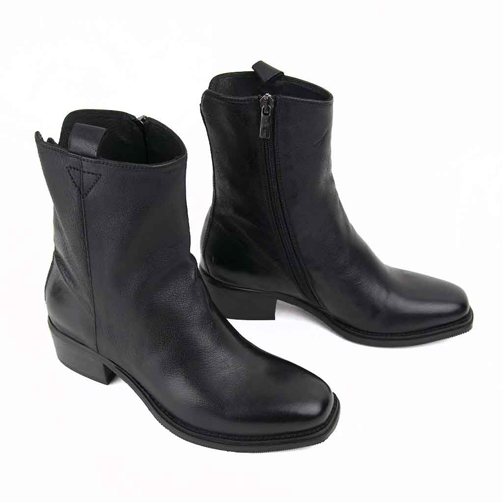 re - souL Village Ankle Boot - Black - Sole Food - 2