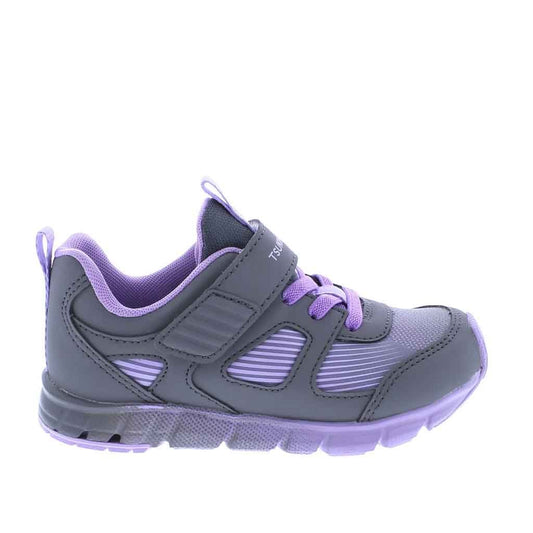 Tsukihoshi Streak Sneaker Child - Ash/Purple - Sole Food - 1