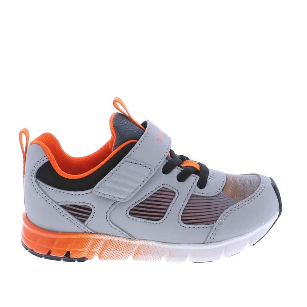 Tsukihoshi Streak Sneaker Child - Gray/Orange - Sole Food - 1