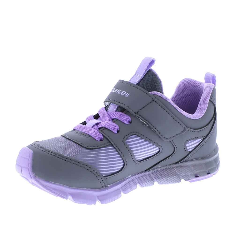 Tsukihoshi Streak Sneaker Youth - Ash/Purple - Sole Food - 3