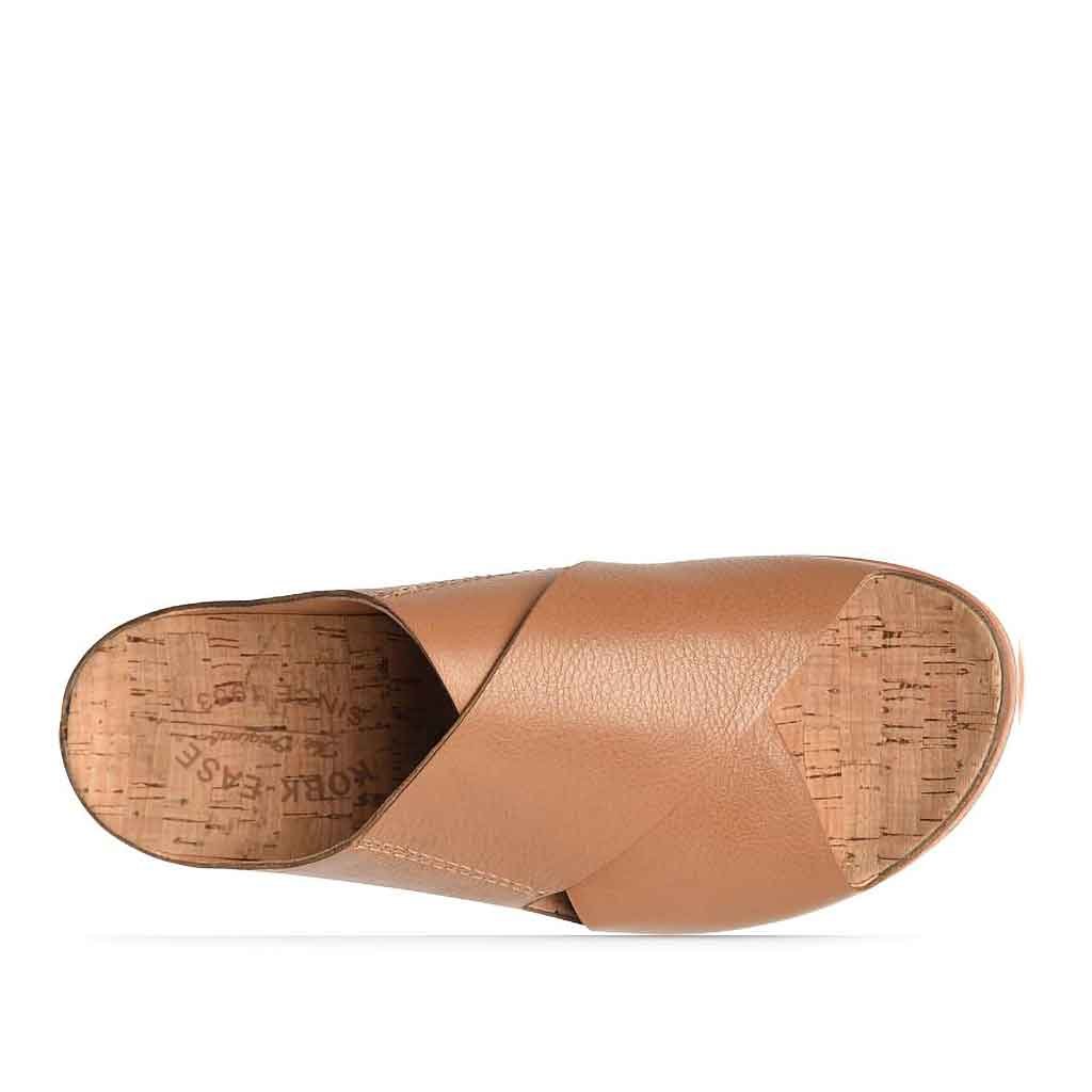 Tutsi Cross Slide - Brown - Sole Food - 4