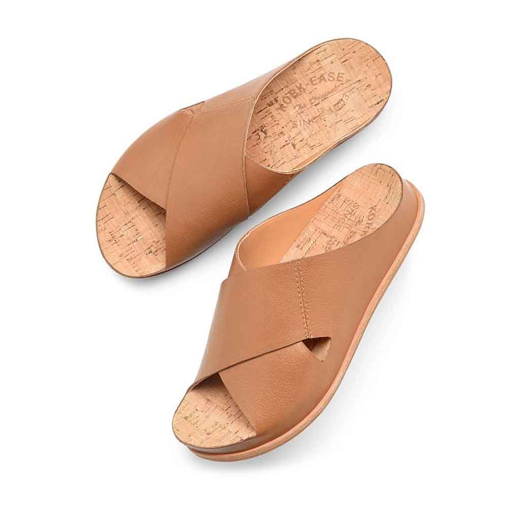 Tutsi Cross Slide - Brown - Sole Food - 2