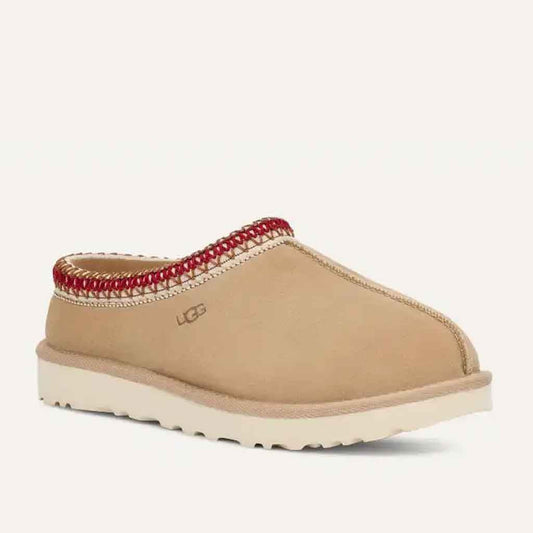 UGG Tasman Slipper - Sand/Dark Cherry - Sole Food - 2