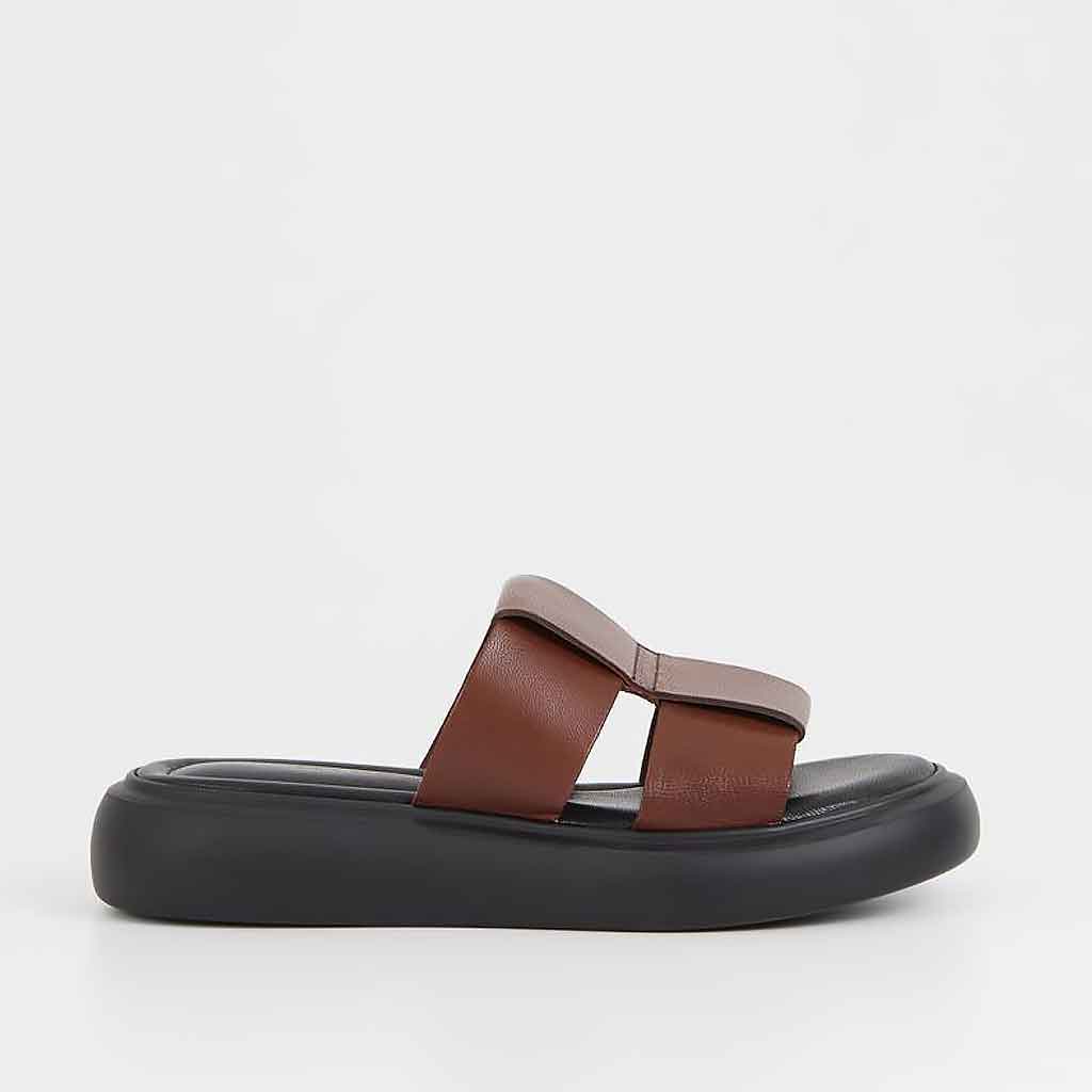 Vagabond Shoemakers Blenda Slide - Brown - Sole Food - 1