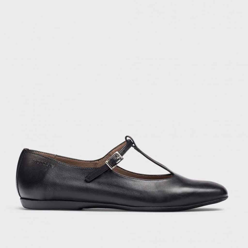 Wonders Gabriela Flat - Black - Sole Food - 1