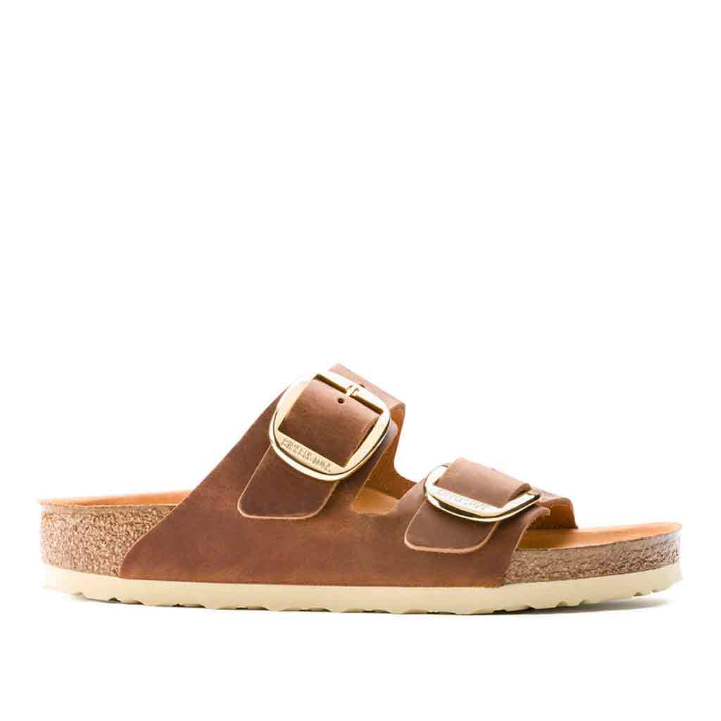 birkenstock arizona big buckle tobacco brown Shearling Oiled Leather in Color use the size chart above to convert your US shoe size to the correct Birkenstock European size Birkenstock Arizona Big Buckle Oiled