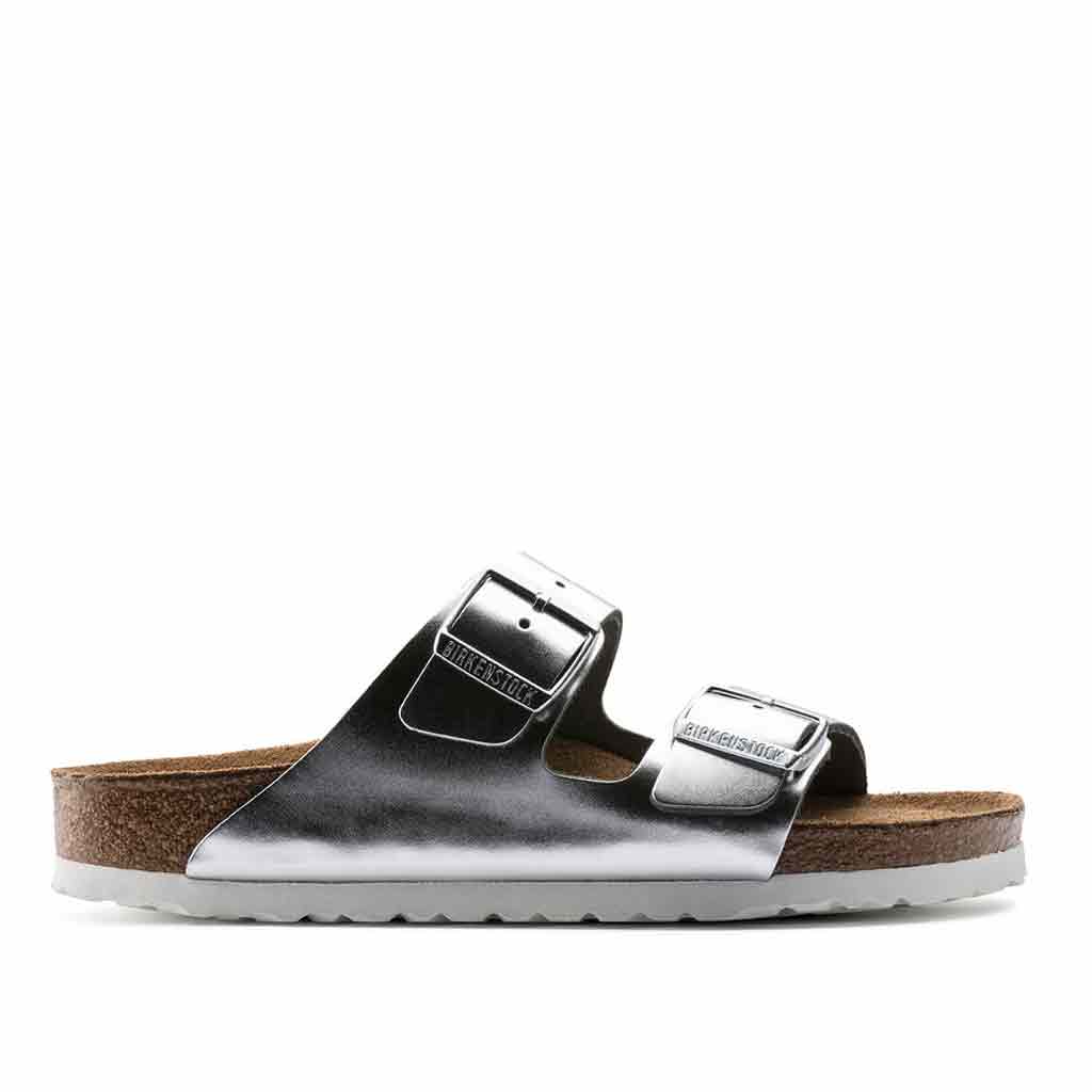 Birkenstock Arizona SFB Sandal for Women - Silver - Sole Food - 1