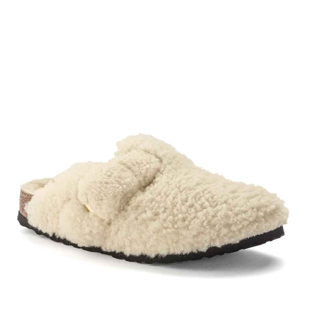 Birkenstock Boston Big Buckle Shearling - Eggshell - Sole Food - 2