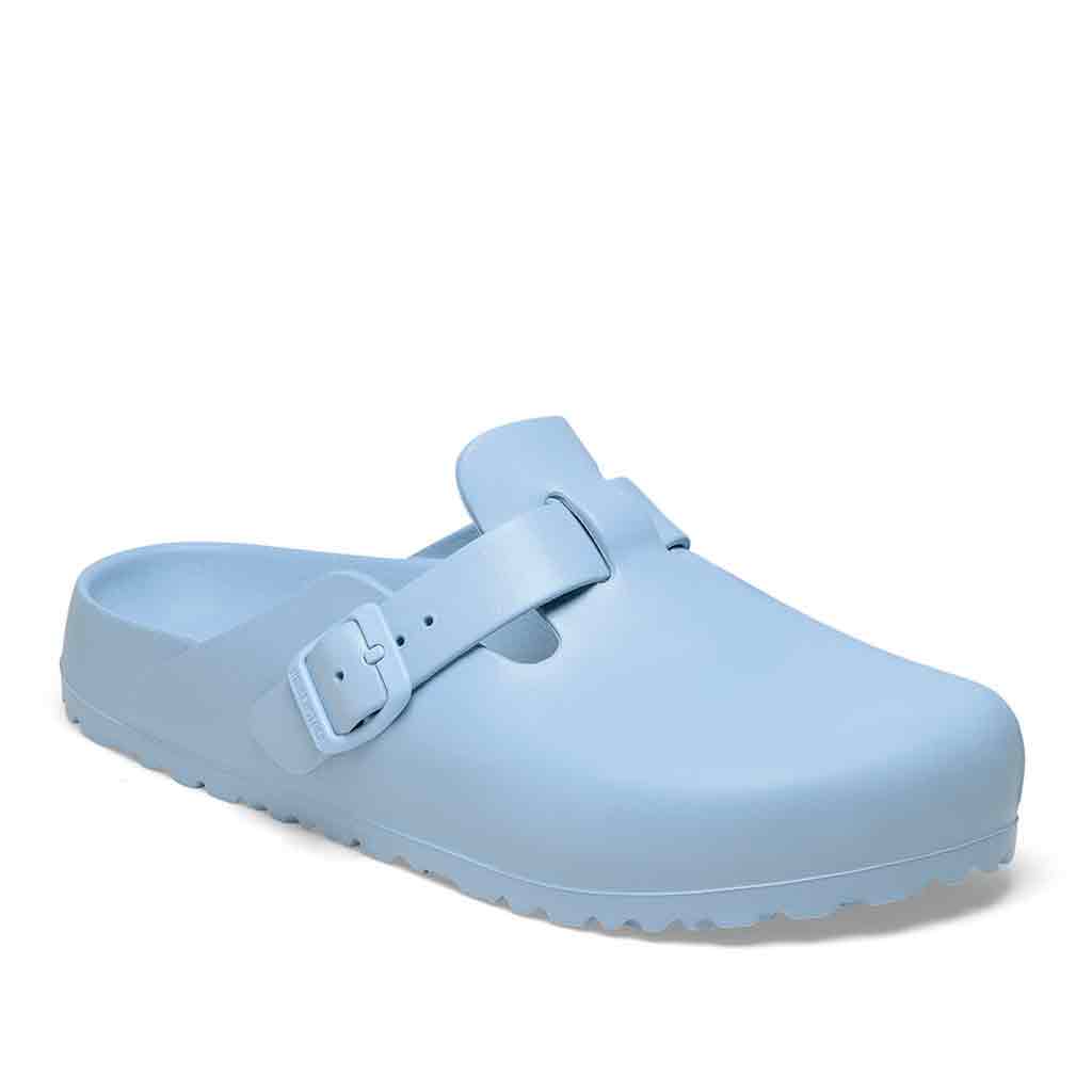 Birkenstock Boston EVA Slide - Dusty Blue - Sole Food