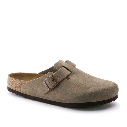 Birkenstock Boston SFB for Men - Taupe Suede - Sole Food - 2