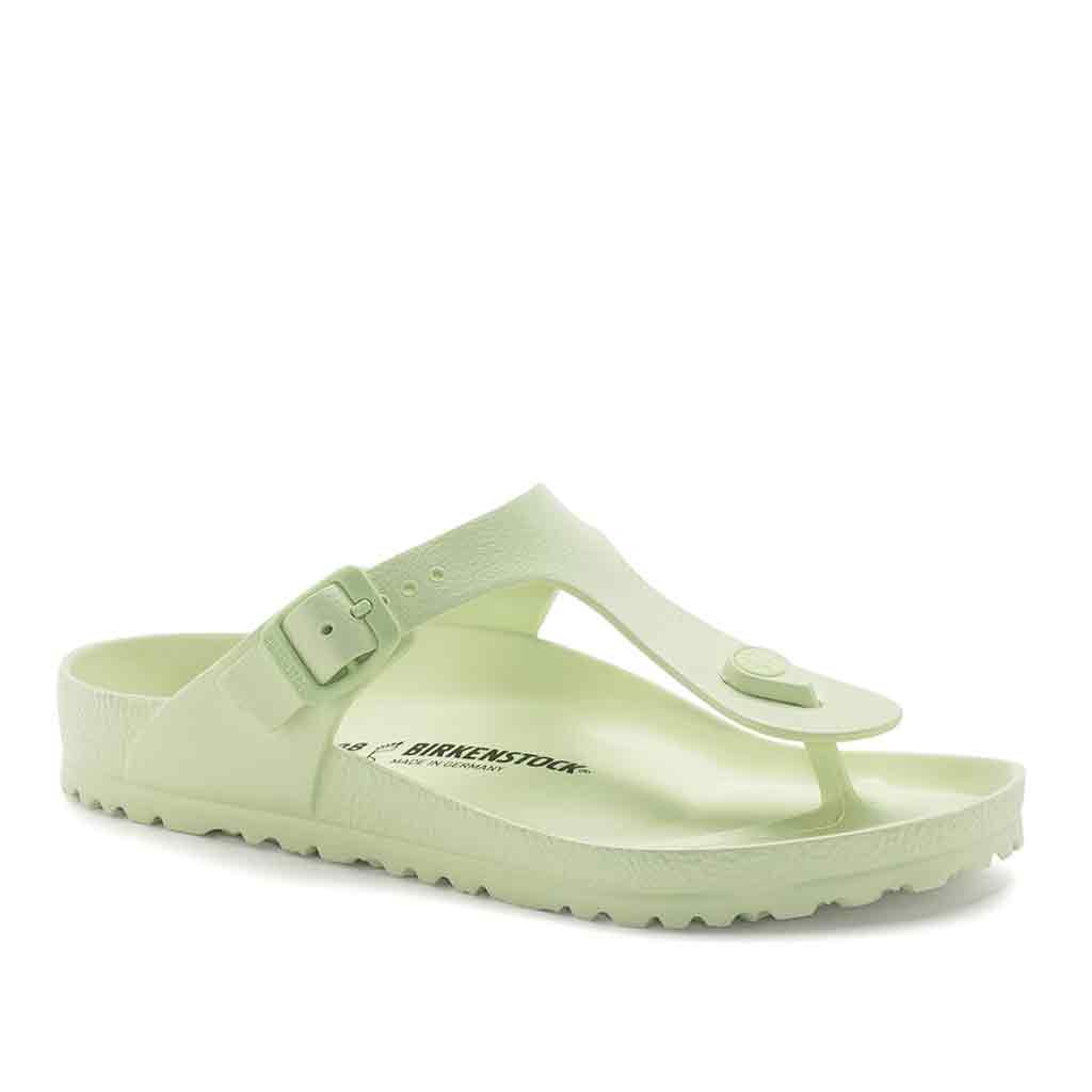 Birkenstock Gizeh EVA Sandal - Faded Lime - Sole Food