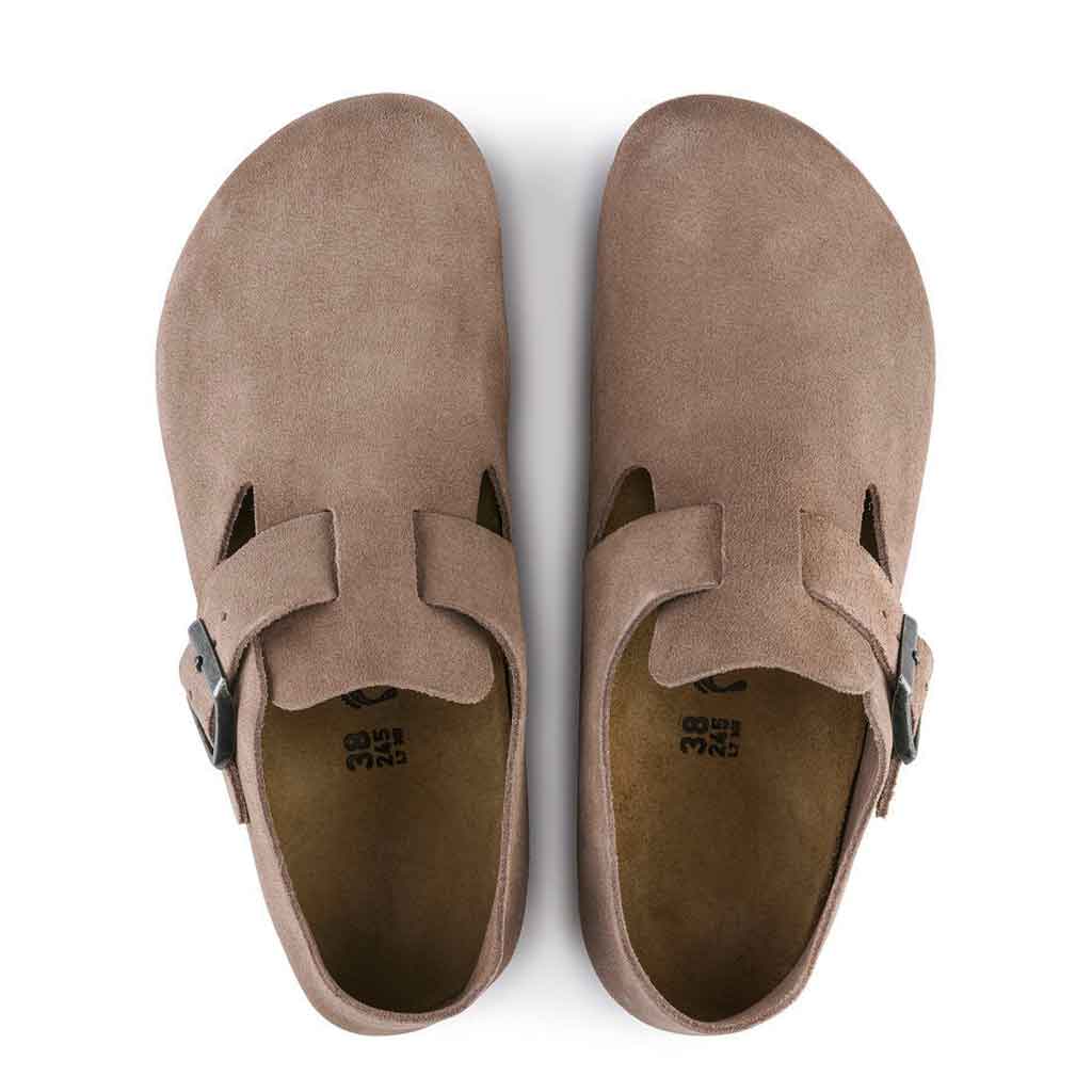 Birkenstock London Clog for Women - Taupe Suede - Sole Food - 3