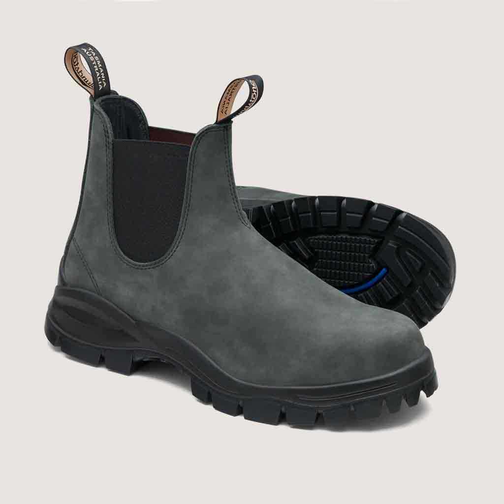 Blundstone 2238 Lug Boot for Men - Rustic Black - Sole Food - 2