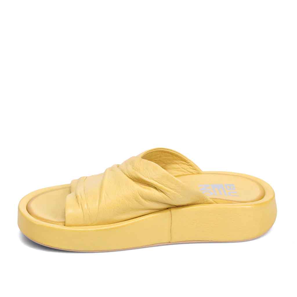 Bueno Harper Slide - Yellow - Sole Food