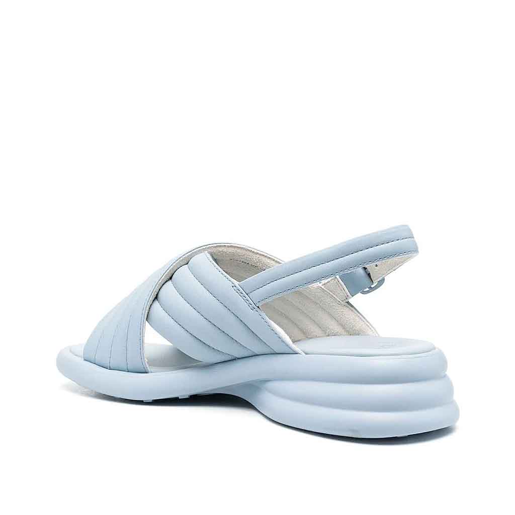 Camper Spiro Cross-Strap Sandal - Blue - Sole Food