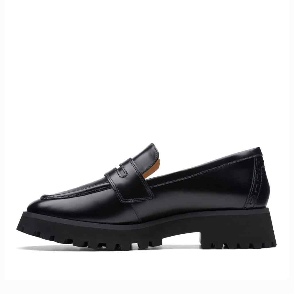 Clarks Stayso Edge Loafer - Black - Sole Food - 3