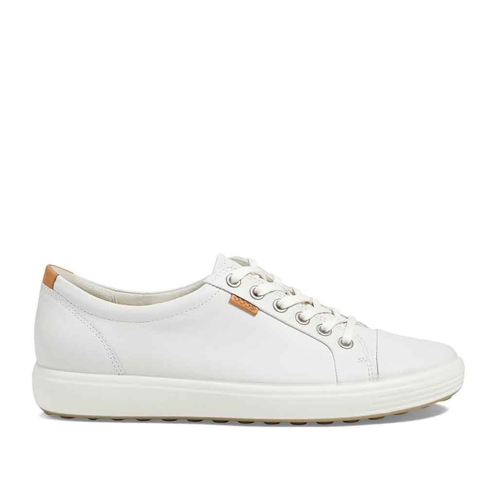 ECCO Soft 7 Women's Sneaker - White - Sole Food - 1