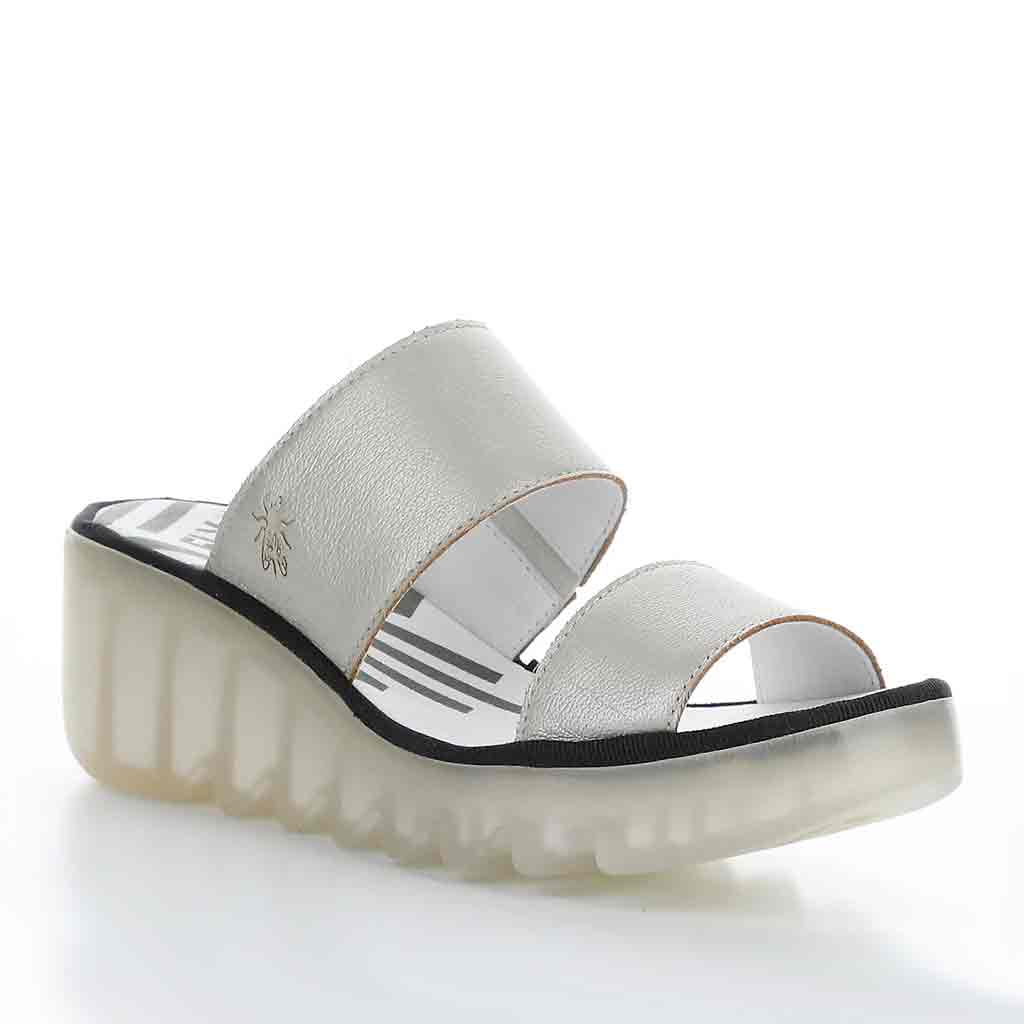 Fly London Besy357 Sandal - Metallic - Sole Food