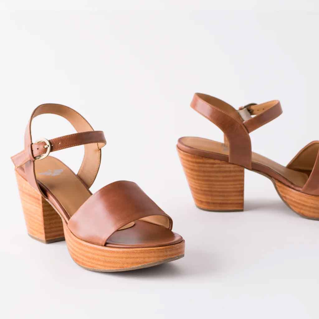 Fortress Hannah Sandal - Tan - Sole Food - 4