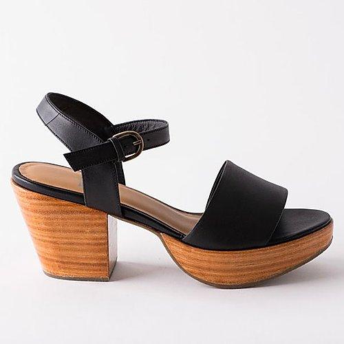 Fortress Hannah Clog Sandal - Black - Sole Food - 1